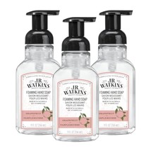 J.R. Watkins Foaming Hand Soap with Pump Dispenser, Moisturizing Foam Ha... - $17.99