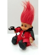 Russ TROLL HOT STUFF 7&quot; Plush Stuffed Devil Seated TROLL - £6.29 GBP