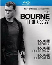The Bourne Trilogy Blu-ray 3 Disc Set (Identity Supremacy Ultimatum) New Sealed - £21.92 GBP
