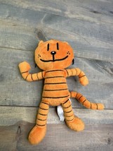 Dog Man's Petey Doll by Dav Pilkey Orange Plush Cat Stuffed Animal Doll Toy - $14.84