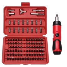 101-Piece Premium Security Screwdriver Bit Set With Bonus Ratchet Driver... - £21.95 GBP