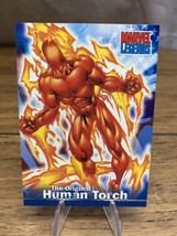 2001 Topps Marvel Legends Promo P2 P3 Lot Of 5 Human Torch Daredevil Card Cv Jd - £9.47 GBP