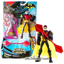 Year 2011 DC Batman Power Attack Deluxe 6 Inch Figure - Combat Smash ROBIN - $49.99