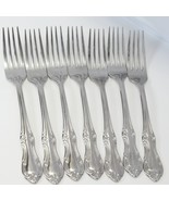 Wallace Ashford Dinner Forks  7-3/4&quot;  18/10 Stainless Lot of 7 - $66.54 CAD