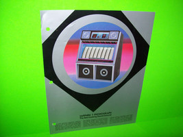 SAPPHIRE 7 ROWE AMI ORIGINAL 1983 JUKEBOX MUSIC PHONOGRAPH SALES FLYER  - $20.43