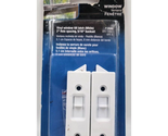 Prime-Line White Vinyl Vertical Hung Sliding Window Lock (2-Pack) F 2598 - $7.99