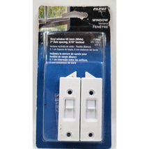 Prime-Line White Vinyl Vertical Hung Sliding Window Lock (2-Pack) F 2598 - $7.99