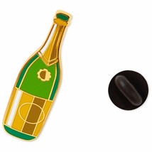 Hallmark - Champagne Bottle Enamel Pin - $9.13