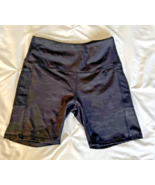Leg3nd Active Biker Compression Shorts Womens L Black Camo w/Pockets, Pr... - $220.74 MXN