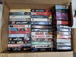 Large lot of 51 VHS tapes various titles - €43,39 EUR