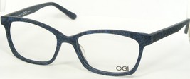 Ogi Evolution 3132 1996 Blue Sapphire Eyeglasses Glasses Frame 53-17-140mm Japan - £56.70 GBP