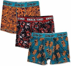 Scooby Doo Boys&#39; Boxer Briefs 3-Pack Size 4 NEW Sealed NIP Free Shipping - £10.27 GBP