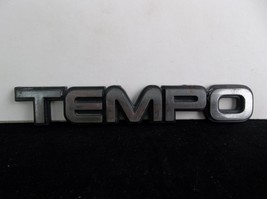1980&#39;s-1990&#39;s Ford &quot;Tempo&quot; Rear Trunk Lid Emblem OEM - $6.75