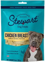 Stewart Freeze Dried Chicken Breast Treat 9 oz (3 x 3 oz) Stewart Freeze Dried C - £43.60 GBP