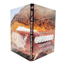 2010-2021 Hardcover with Foam Inner Coin Collection Album for USA State ... - $32.80