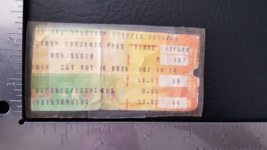 Bob Seger - Vintage Laminated November 04, 1978 Concert Ticket Stub - £15.18 GBP