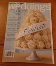 Martha Stewart Weddings 15th Anniversary Issue; # 51 Winter 2010 NF - $19.00
