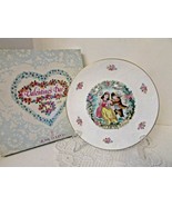 ROYAL DOULTON BONE CHINA COLLECTOR PLATE VALENTINE&#39;S DAY 1979 ENGLAND BOXED - $20.10 CAD