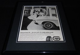 1966 General Dual 90 Tires 11x14 Framed ORIGINAL Vintage Advertisement - $44.54