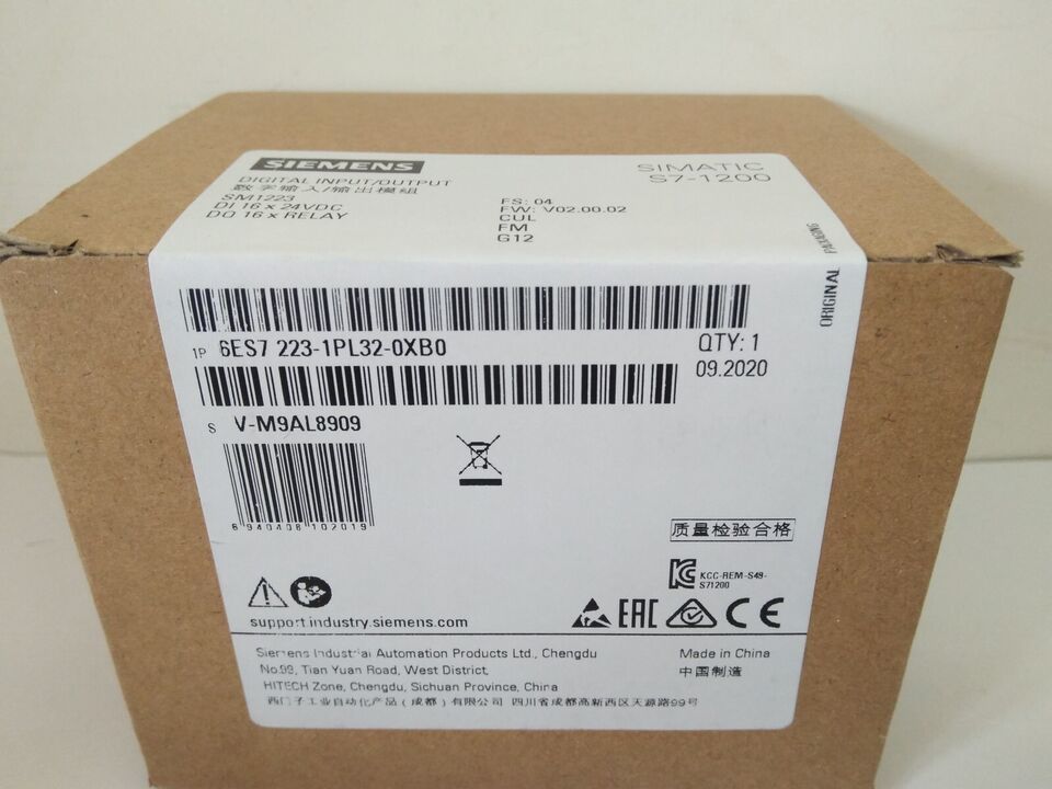 New Siemens PLC Module S7-1200 SM1223 6ES7223 6ES7 223-1PL32-0XB0 - $247.50