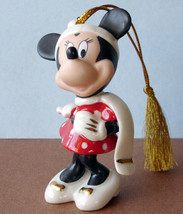 Lenox Disney Minnie Mouse Winter Porcelain Ornament 2021 #890162 Undated New - £34.29 GBP