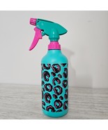 Vintage 1991 FUN DESIGNS Aqua Pink Cheetah Spray Bottle Movie Display Pr... - $282.71 MXN