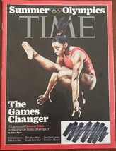 US gymnast Simone Biles in Summer Olympics Time Magazine Aug 8, 2016 - £4.64 GBP