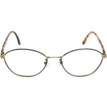 Fendi Eyeglasses F41 Tortoise Antique Bronze Oval Frame Italy 52[]17 135 - $99.99