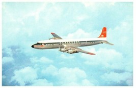 Northwest Orient Airlines DC 7C Fastest Quietest Plane Postcard - £7.74 GBP