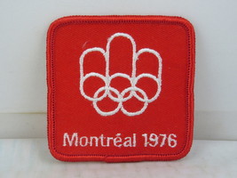 Vintage Summer Olympic Patch - Montreal 1976 Red Colour - Unused - $19.00