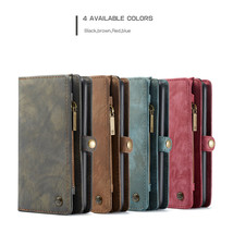Leather Wallet Flip Magnetic Back Cover For Huawei P20 / Nova 3e - £73.90 GBP