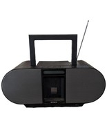 Sony Boombox CD IPod Dock Vintage ZS-S4iP Audio In Radio With Cord Working - $95.08 CAD