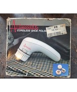 VINTAGE Ambassador Model 7100 Cordless Shoe Polisher NEW IN BOX - $39.07 CAD
