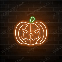 Halloween Pumpkin | LED Neon Sign - £116.26 GBP+