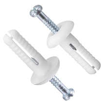 Plastic Hammer Drive Nail Anchors 1/4&quot; x 3/4&quot; (100 per Box) - $19.07
