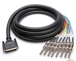Dtp-803 Balanced Snake Db25 To 1/4 In Trs 3 M Ofc Conductors 10Ft Cable - £92.48 GBP