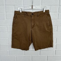 Gap Khaki Shorts Mens 34 Flat Front Gap For Good - $16.65