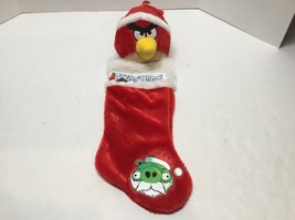 Angry Birds Red Christmas Stocking Decoration plush holds presents - £7.76 GBP