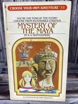 Vintage 80s Choose Your Own Adventure Book - #11 - Mystery of the Maya - £6.26 GBP