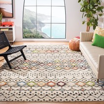 Moroccan Boho Non-Shedding Living Room Bedroom Dining Home Office Area Rug, - $225.95