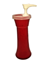 Tupperwarevintage Ketchup Condiment Pump Cup No Lid 718-6, 870-10 Red Kitchen - £4.67 GBP