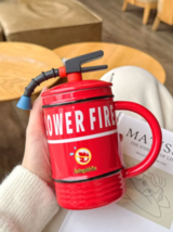 Fire extinguisher ceramic cup creative personality trend design sense  - £43.36 GBP