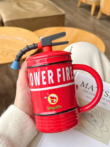 Fire extinguisher ceramic cup creative personality trend design sense  - £41.42 GBP