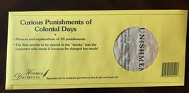 Curious Punishments of Colonial Days - $3.25