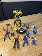 Lot of 10+ Toy Junk Drawer Lot Transformers Thomas Mario PJ Mask Fidget KG JD - £19.33 GBP