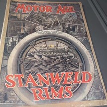 Motor Age Magazine Number 1 April 1915, Stanweld Rims  ￼ - £34.99 GBP