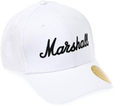 Marshall Logo Tour Cap - White - $39.99