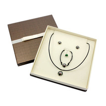 Poodle. Jewelry with box. Earrings, a bracelet and necklace - £34.35 GBP