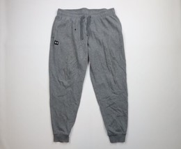 Under Armour Mens 2XL XXL Thrashed Box Logo Cuffed Sweatpants Joggers Gr... - $34.16 CAD