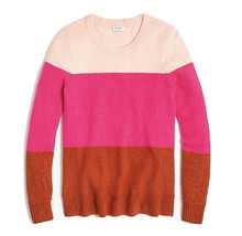 NEW JCrew Factory Women’s Classic Colorblock  Sweater Size Extra Small NWT - £38.55 GBP